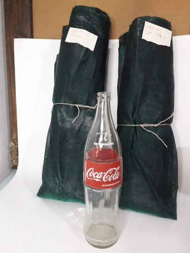 2 Pedaços De Tela De Sombreamento Verde 70% Verde. Equipesca (Usado)