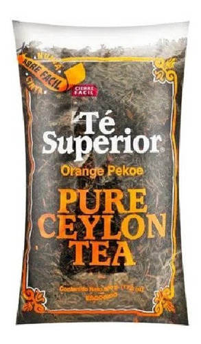 Te Pure Ceylon Orange Pek Superior 125gr(3  Unidad)super