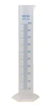Comprar Probeta Graduada Plástica 500 Ml Medidor Laboratorio