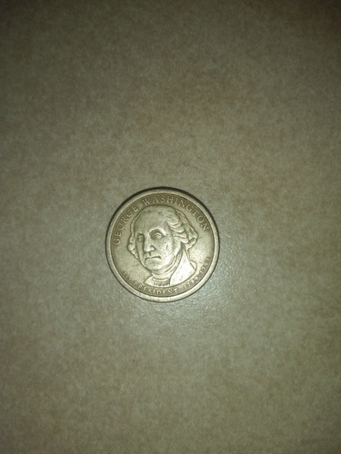 George Washinton 1er Presidente 1789-1797 Moneda De 1 Dollar