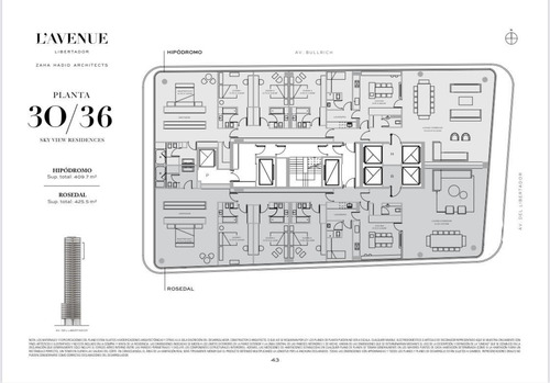 Imagen 24 de 26 de Espectacular Sky View Residence En L´avenue - 5 Amb De Lujo En Palermo Nuevo