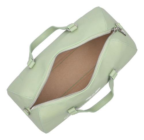 Bolsa De Mano Mujer Mickey W Capsule Verde Hbgenoteng2cw Acabado De Los Herrajes Níquel Diseño De La Tela Gráfico