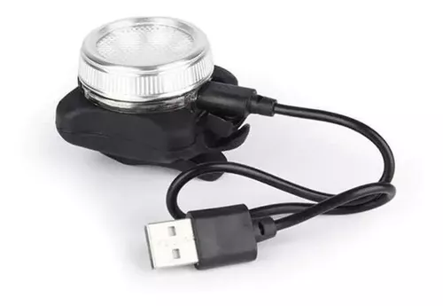 Luz Led Stop Trasera Para Bicicleta Recargable Usb 5 Modos