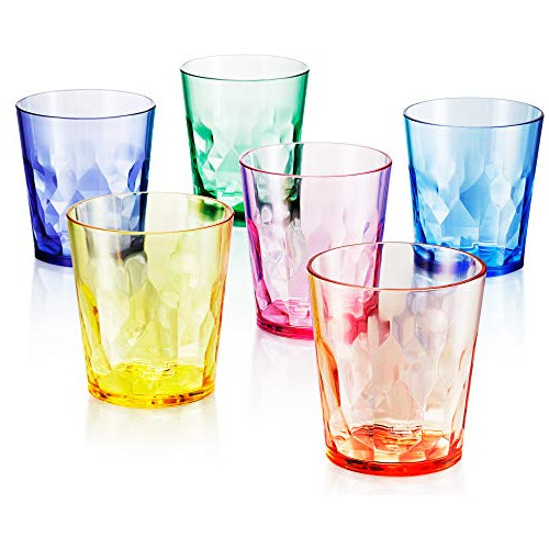 Vasos De Primera Calidad Irrompibles De 400ml. Juego De 6