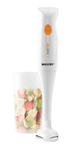 Mixer Mallory Robot 300 127v Branco 200w Lâmina Inox