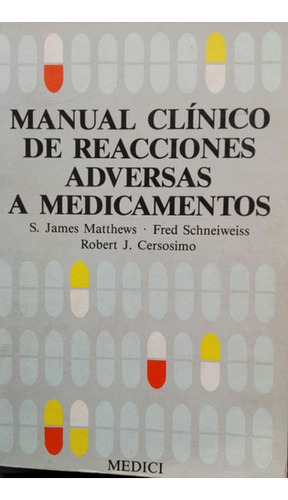 Manual Clinico De Reacciones Adversas A Medicamentos 