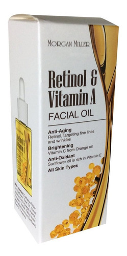 Morgan Miller Retinol & Vitamina A Aceite Facial 1.01 Fl Oz