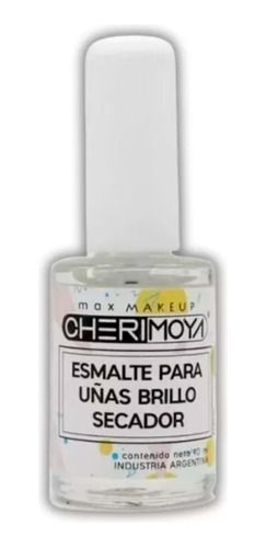 Esmalte Para Uñas Brillo Secador Cherimoya 10ml Manicura