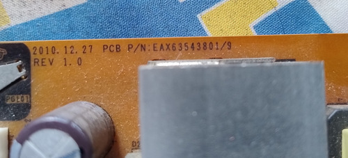Fuente De Poder Lg 42lk450-ub Eax63543801/9 (Usado)