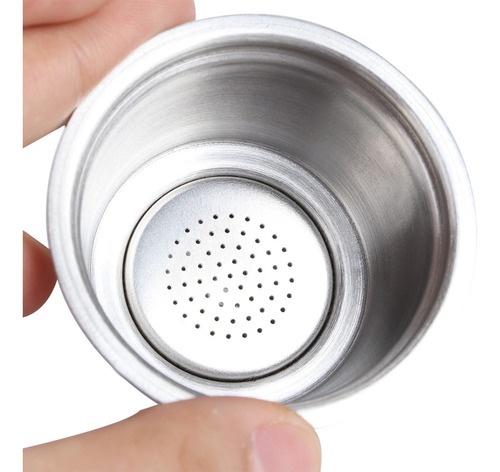 Taza Cápsula De Café Recargable Reutilizable De Acero