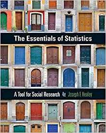 The Essentials Of Statistics A Tool For Social Research