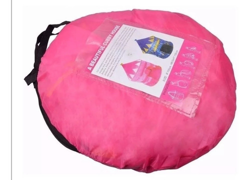 Carpa Juguete Castillo Para Niña Princesa Disney Casa Jardin