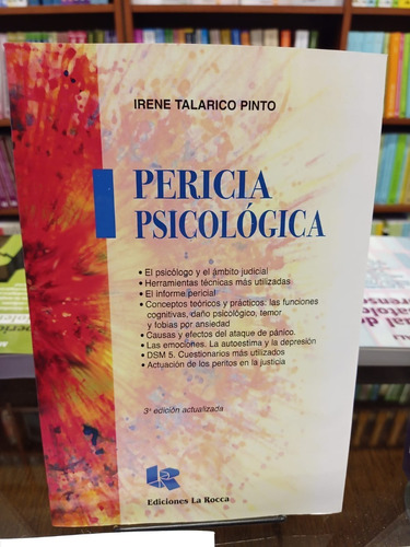 Pericia Psicologica  - Talarico Pinto   3ra Ed.  -lr