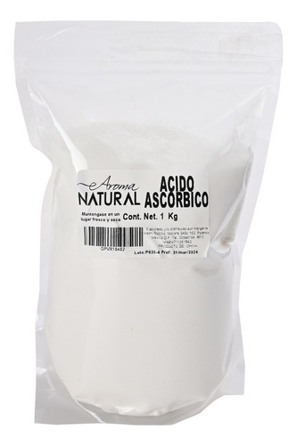 Acido Ascorbico 1 Kg Ácido Ascórbico Vitamina C Polvo