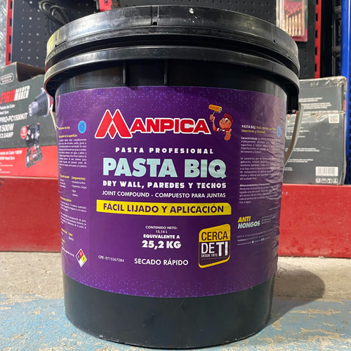 Pasta Biq Profesional Cuñete Manpica  