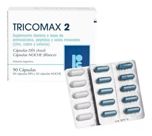 Tricomax 2 90 Cápsulas 60 Día+30 Noche