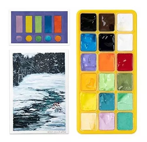 HIMI Gouache – Juego de pintura Gouache 50 colores 14 colores x