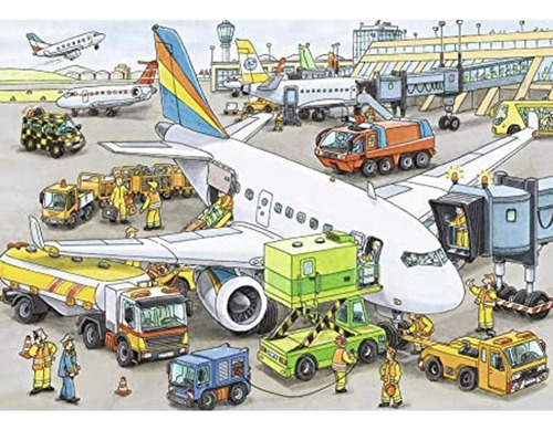 Ravensburger Busy Airport Rompecabezas De 35 Piezas Para