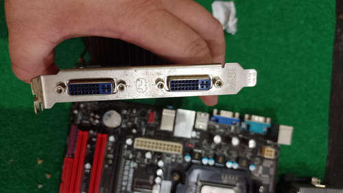 Combo Mother Biostar N68s3+ Phenom X2 + 8gb Ram Ddr3 (usado) Rojo (Usado)