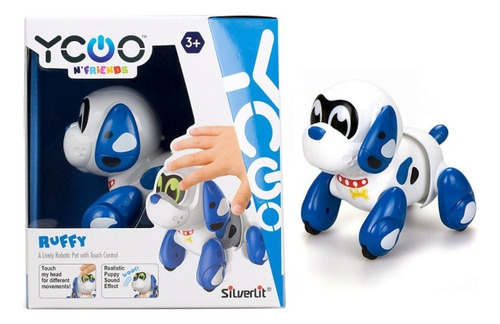 Robot Perrito Interactivo Tactil Ruffy Silverlit Ycoo