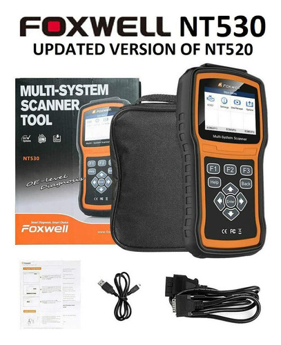 Escáner De Diagnóstico Multisistema Nt530 Foxwell Profesiona
