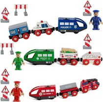 Comprar Trenes De Rescate Con Batería De On Track 3 Vehiculos