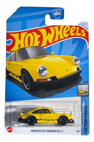 Hot Wheels Carro Porsche 911 Carrera Rs 2.7 + Obsequio 