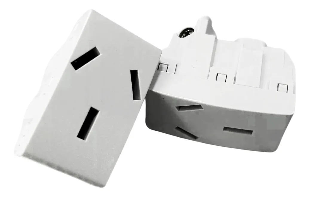 Módulo Toma 20a 250v Kalop Civil - Blanco Pack X5 Unidades