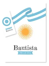 Comprar Kit Imprimible Argentina Celeste Y Blanco - Candy Bar