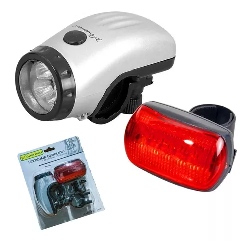 Linterna Bicicleta Delantera/trasera 10 Led Lion Tools 2862