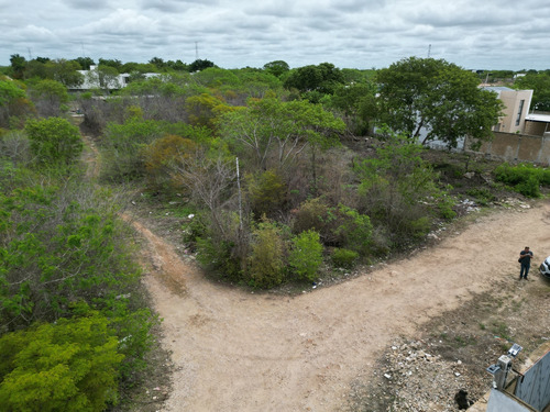 Terreno En Esquina En Venta Cholul