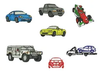 Comprar Diseño Matrices De Bordar Maquinas Bordadoras Autos Varios