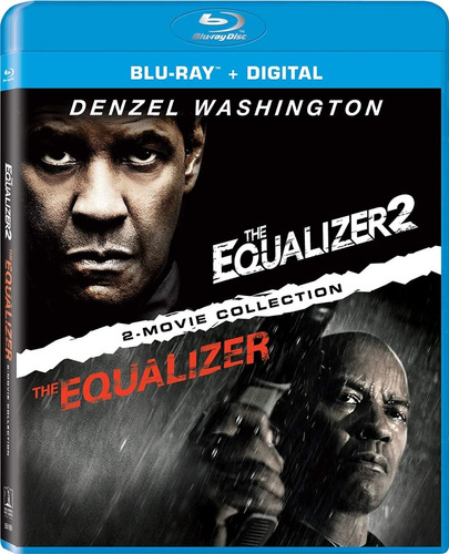 Blu-ray The Equalizer El Justiciero 1 & 2 / Incluye 2 Films