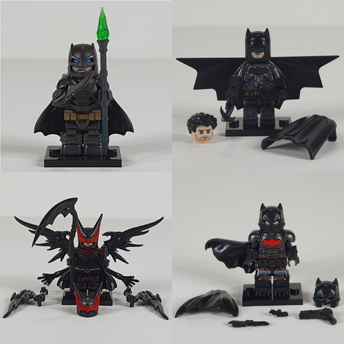 Bloques De Construcción Batman Hellbat Armadura Mega Armas