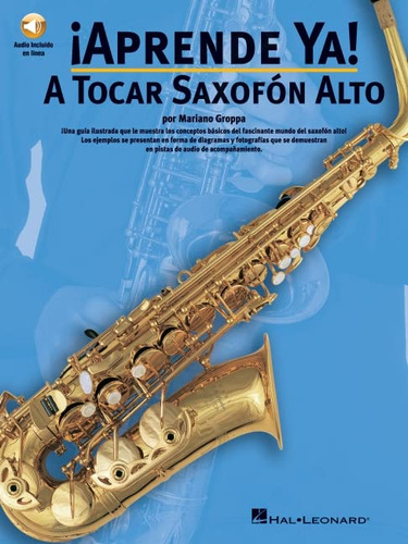 Book : Aprende Ya A Tocar Saxofon Alto (bk/online Audio) -.