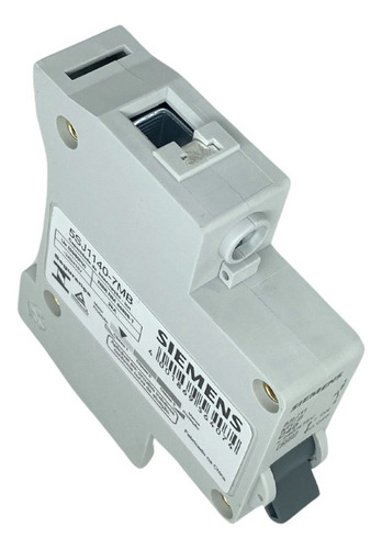 Disjuntor Unipolar Curva C 40a/50a 5sj1 Siemens