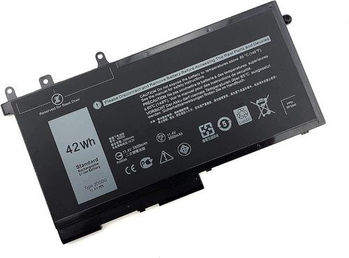Bateria Dell E5280 3 Celdas Original Negro 3dddg
