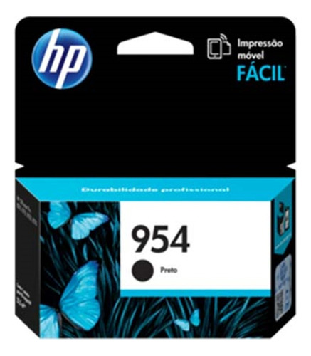 Cartucho De Tinta Hp 954 L0s59al Negro 1000 Páginas