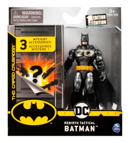 Imagen 1 de 2 de Figura Batman O Personajes - 10cm - 3 Accesorios Sorpresa
