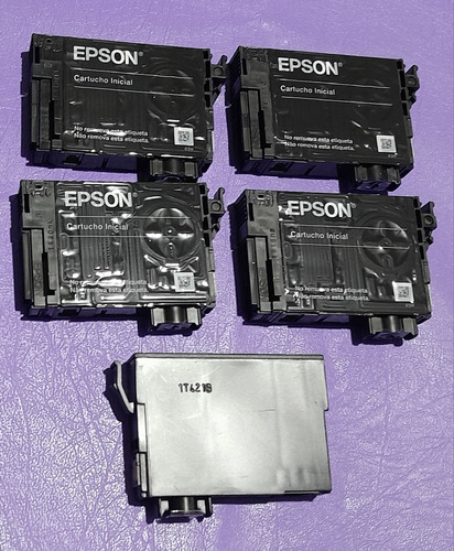 Cinco Cartuchos Para Epson Xp2101 Usados. No Sé Si Funcionan