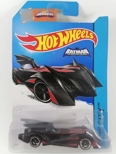 Hot Wheels Batman Batmobile Brave And Bold Negro Rojo 63/250