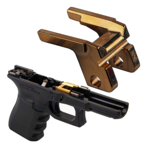 Riel De Bloqueo Central Para Glock 25 19 G 3 -5 Airsoft Oro