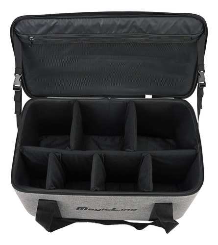 Bolsa Portatil Para Camara De Estudio Gris Resistente Cor