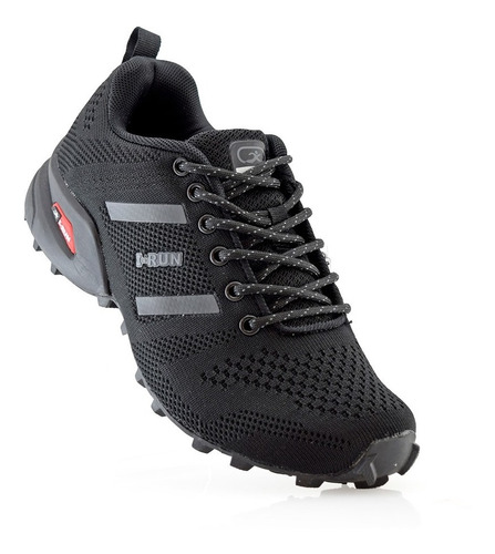 Zapatillas Trekking Damas Mujer I-run 3889-f1 Luminares