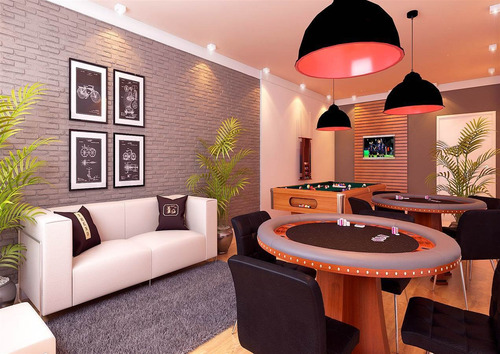 Imagem 6 de 12 de Apartamento, 2 Dorms Com 66.55 M² - Tupi - Praia Grande - Ref.: Vno47 - Vno47