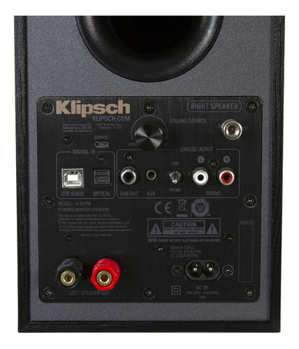 Altavoces Autoamplificados Klipsch R-41 Pm 70w 1066251 Negro