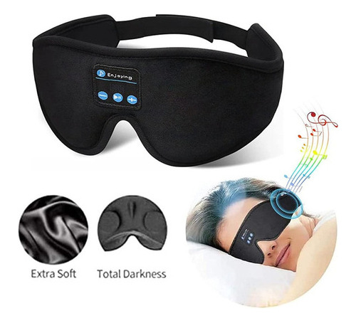 Máscara Para Dormir Inteligente, Diadema Bluetooth, Regalo D