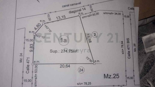 Imagen 4 de 7 de 471 Esquina 3. Terreno A La Venta City Bell, Barrio Hípico