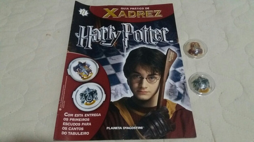 Edição 11 Harry Potter - 2 Escudos De Canto Tabuleiro