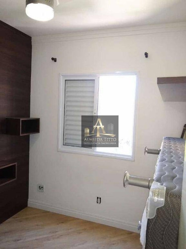 Apartamento Com 3 Dormitórios À Venda, 69 M² Por R$ 310.000,00 - Vila Iracema - Barueri/sp - Ap2985